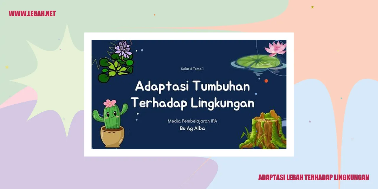 Adaptasi Lebah Terhadap Lingkungan