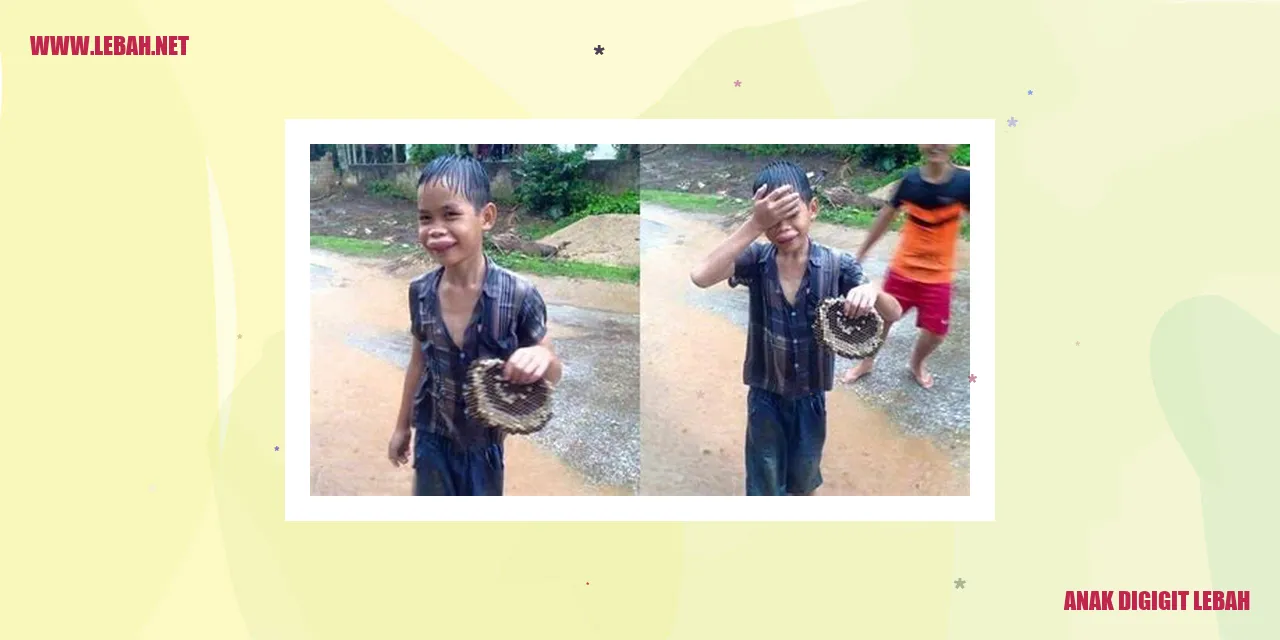 anak digigit lebah