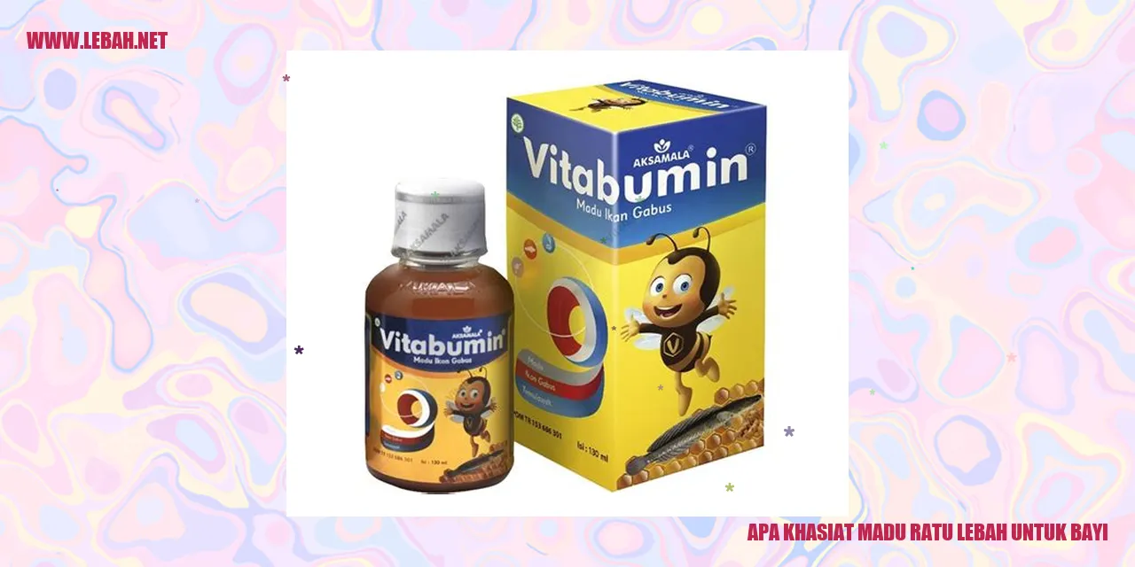 Apa Khasiat Madu Ratu Lebah untuk Bayi