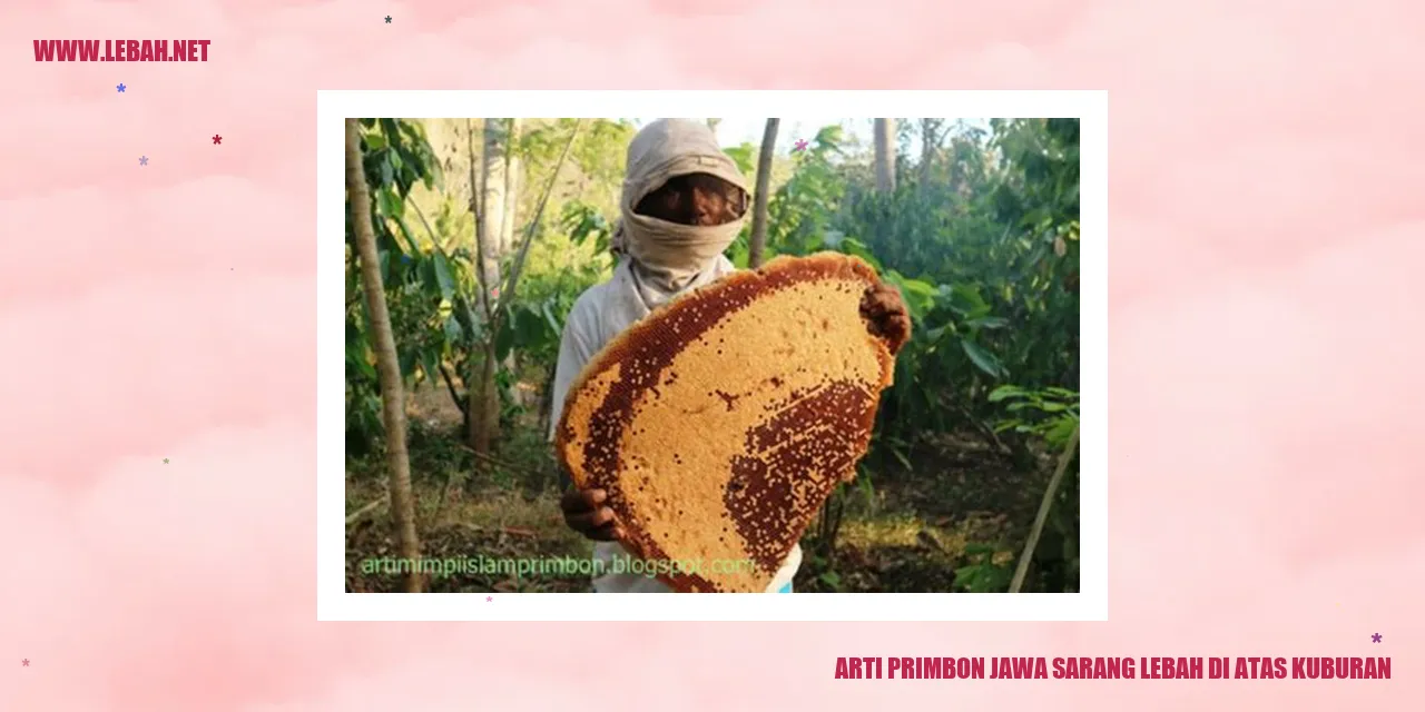 Sarang Lebah di Atas Kuburan