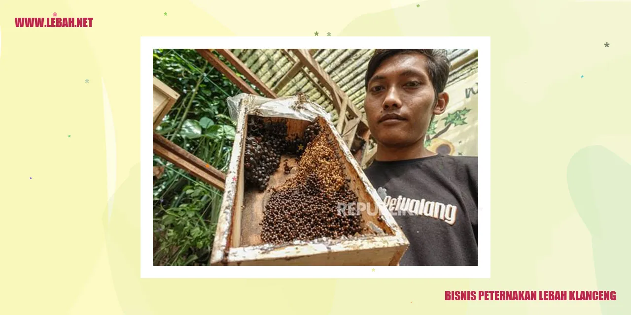 Peternakan Lebah Klanceng