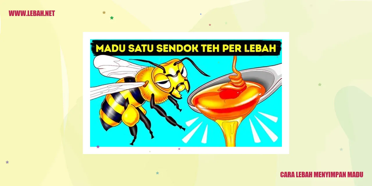 Lebah mengumpulkan madu