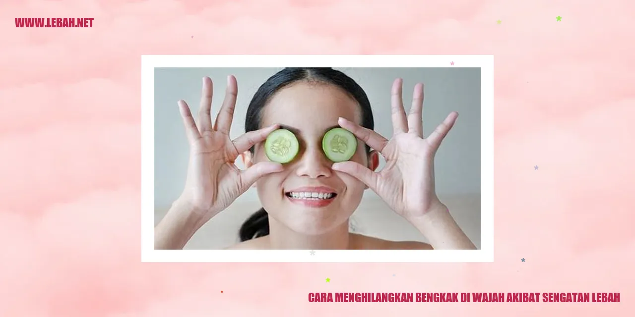 Cara Menghilangkan Bengkak di Wajah Akibat Sengatan Lebah