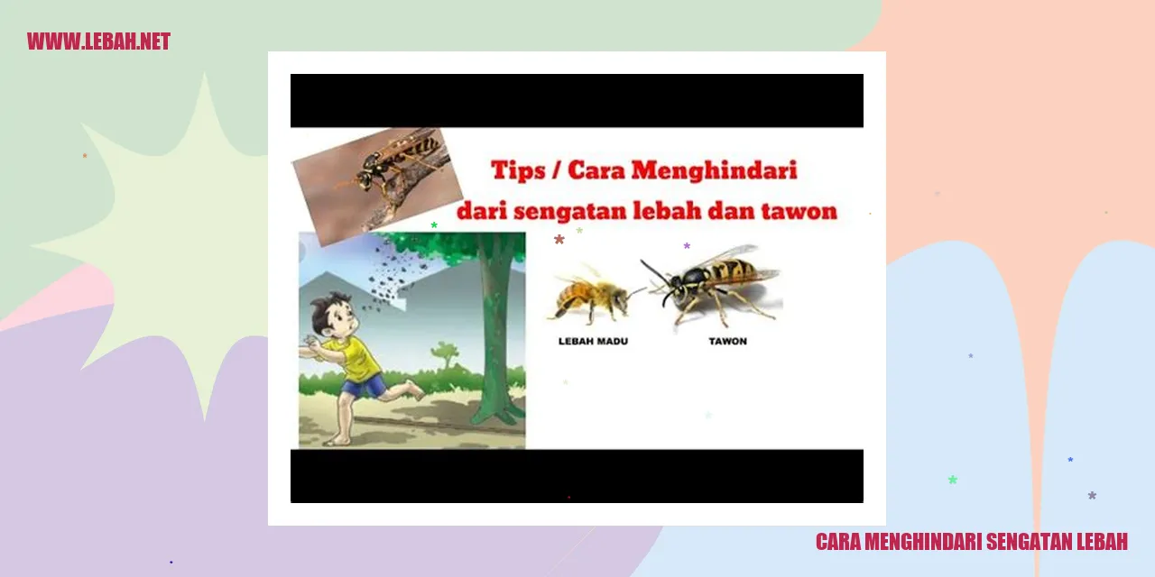 Cara Menghindari Sengatan Lebah