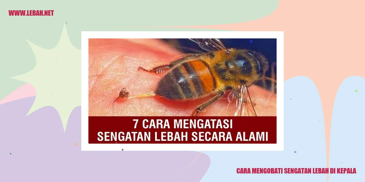 Cara Mengobati Sengatan Lebah di Kepala