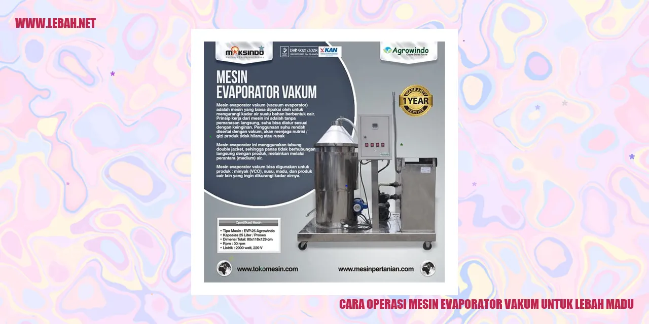 Mesin Evaporator Vakum