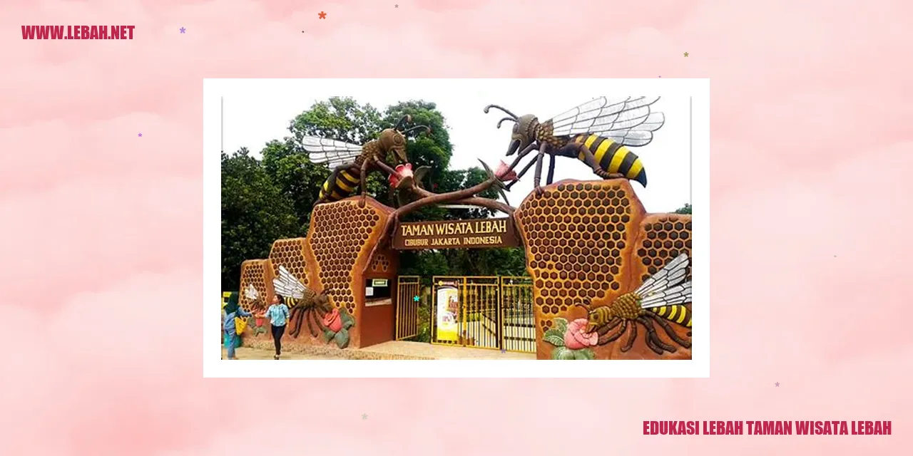 Edukasi Lebah Taman Wisata Lebah