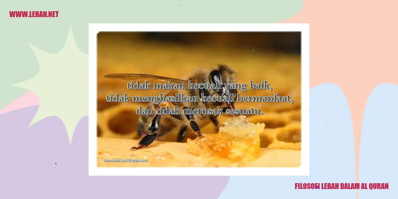 Filosofi Lebah dalam Al-Quran