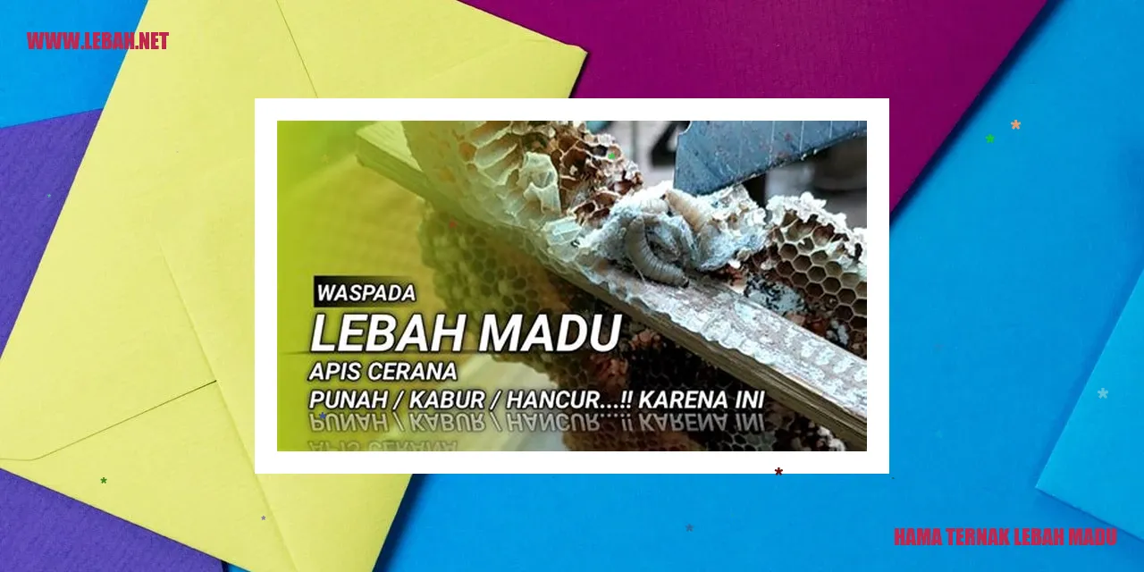 Hama Ternak Lebah Madu