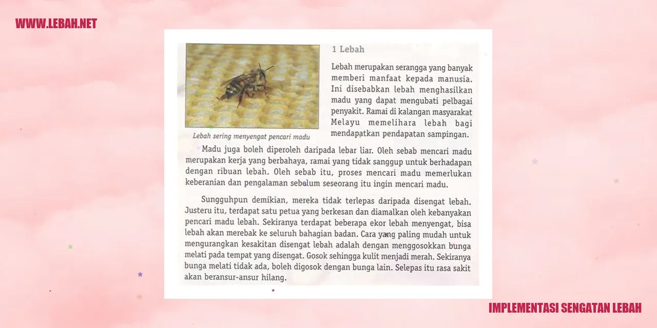 implementasi sengatan lebah
