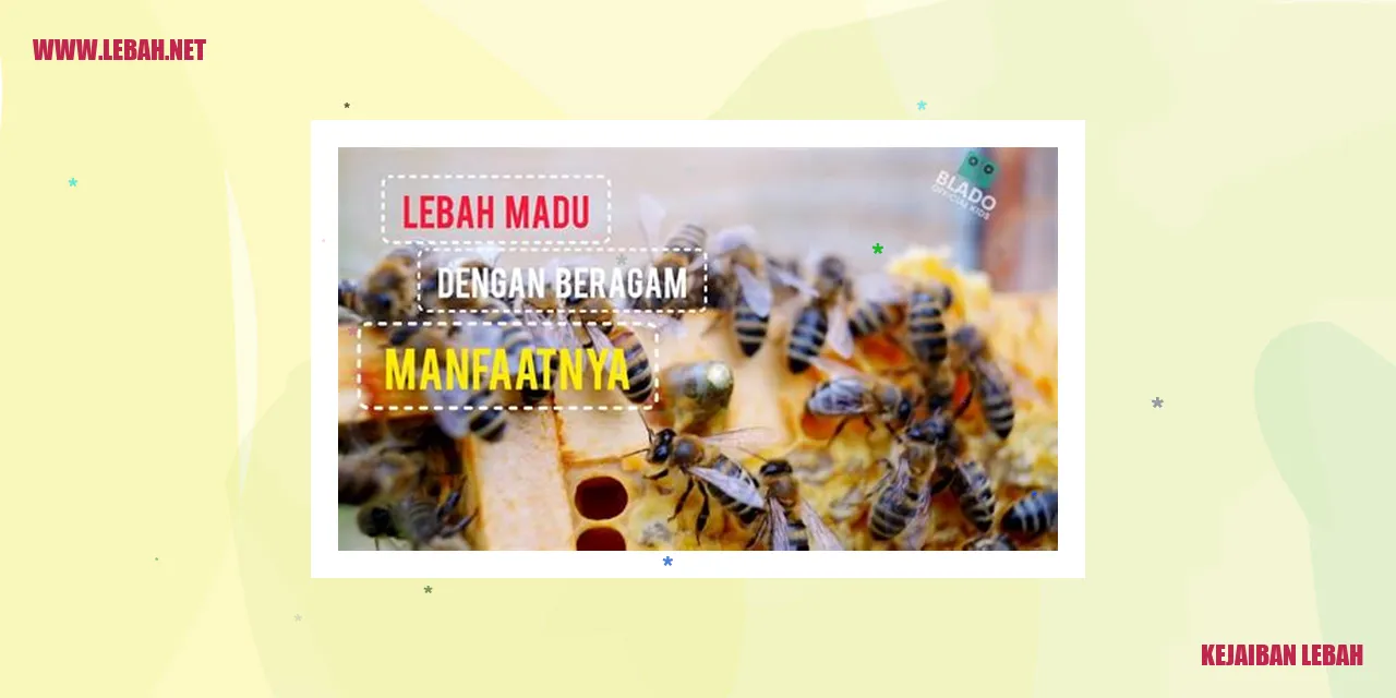 keajaiban lebah
