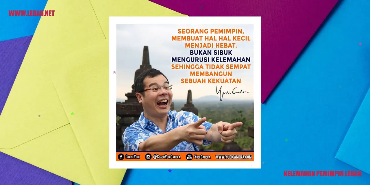 kelemahan pemimpin lebah