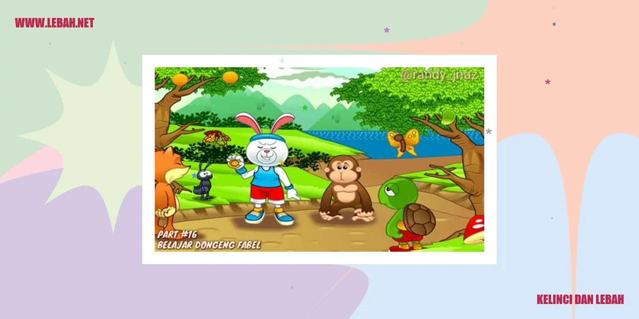 Gambar Kelinci dan Lebah