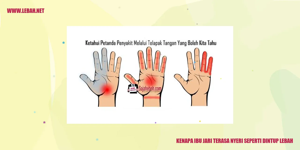 ibu jari sakit