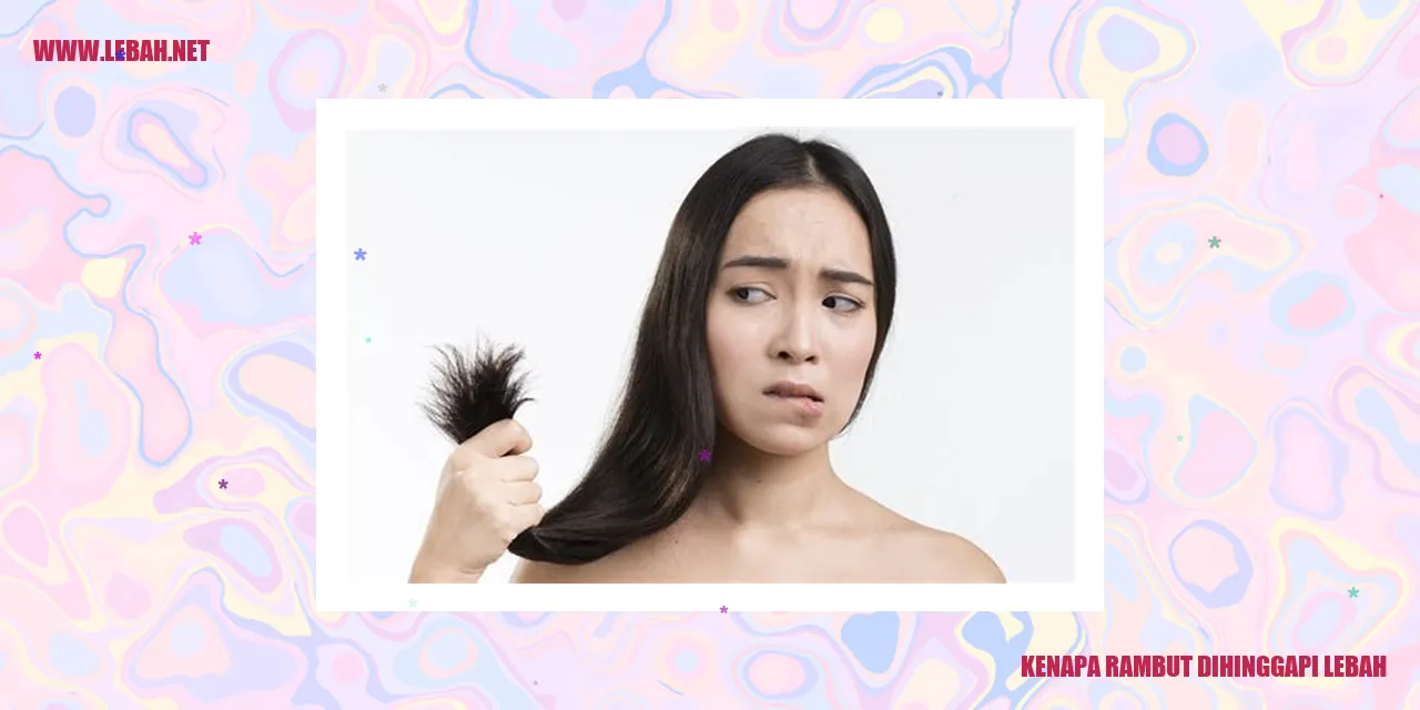 Kenapa Rambut Dihinggapi Lebah