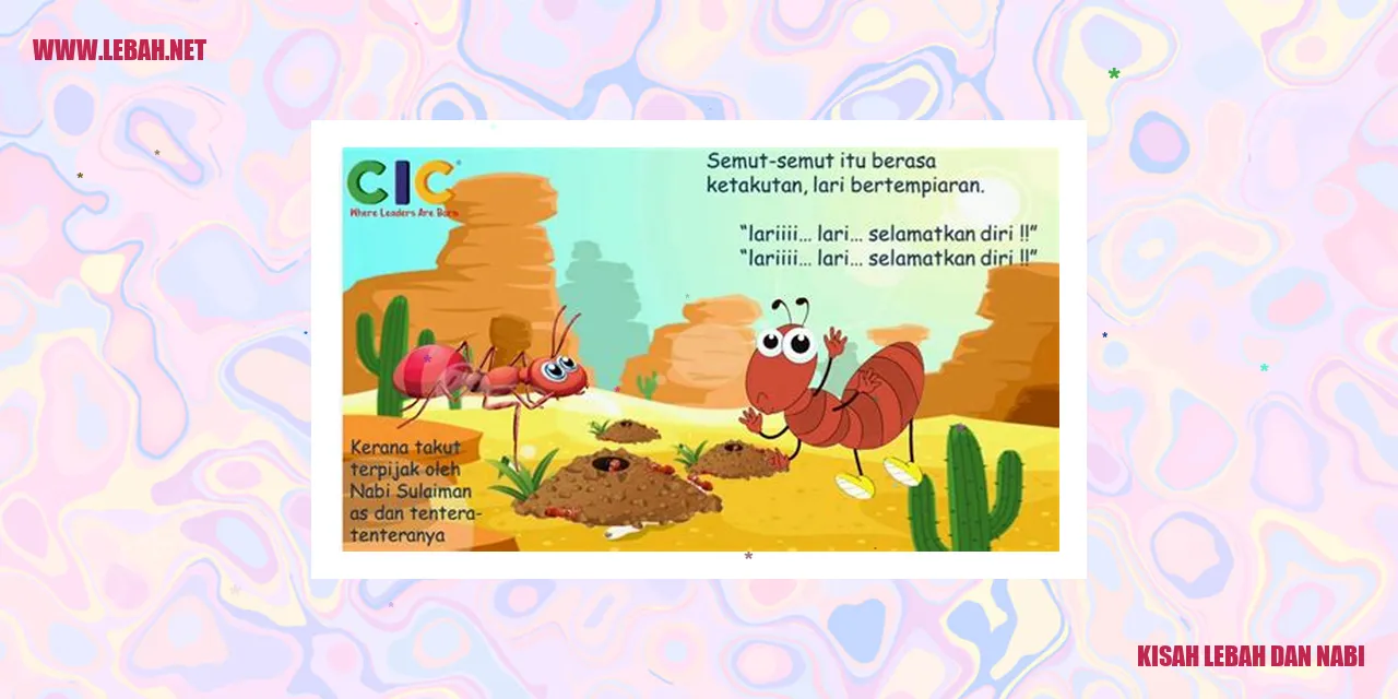 Kisah Lebah dan Nabi