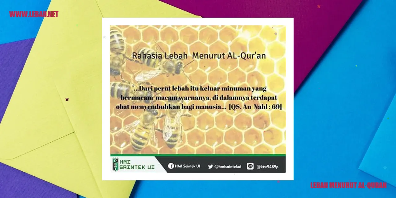 Lebah Menurut Al Quran