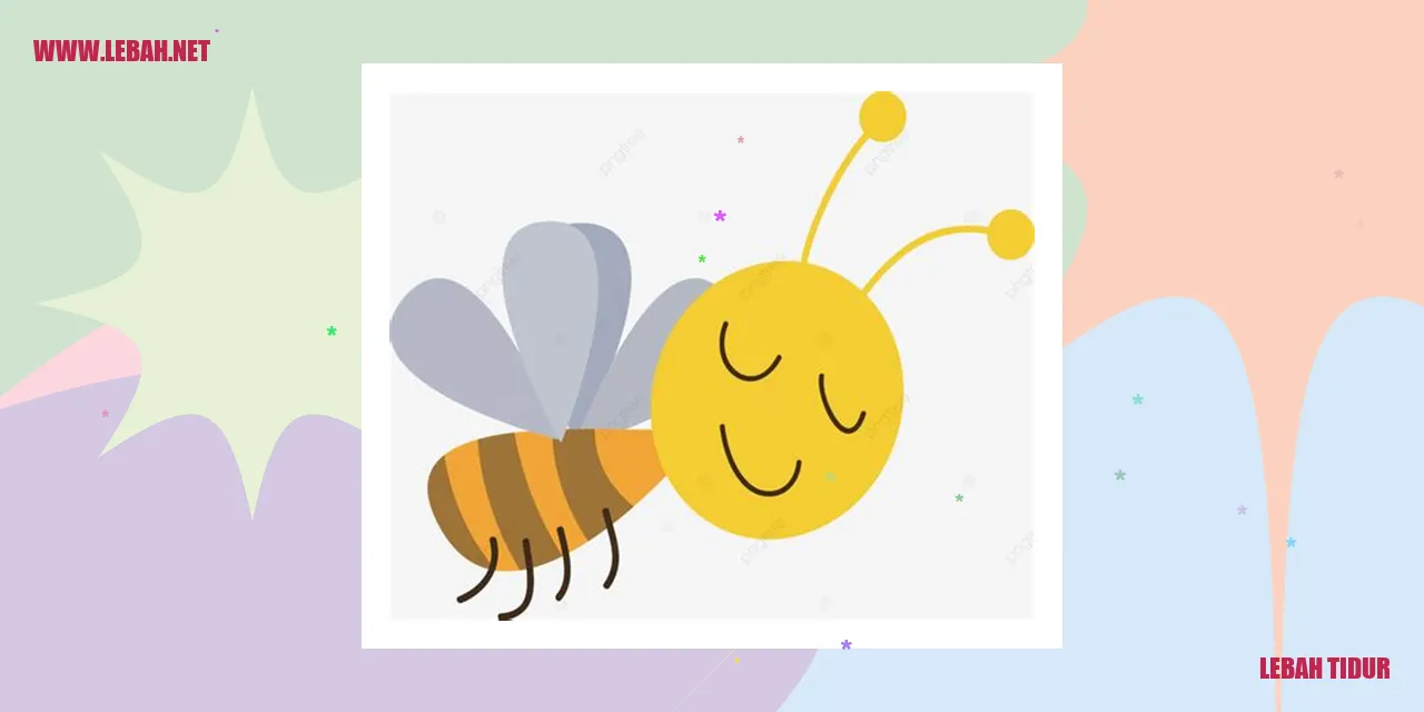 lebah tidur