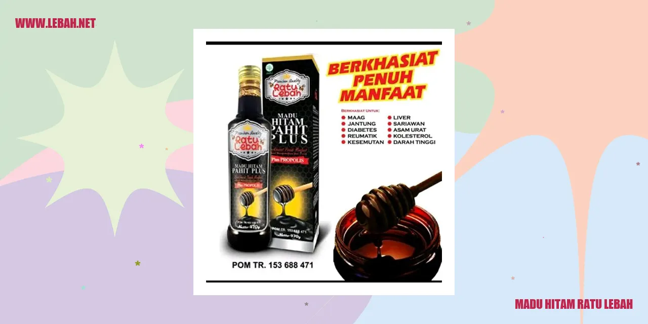 Madu Hitam Ratu Lebah