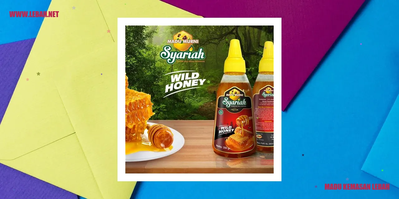 madu kemasan lebah
