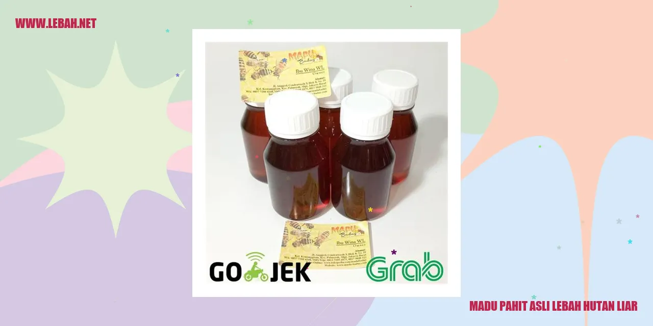 Madu Pahit Asli Lebah Hutan Liar