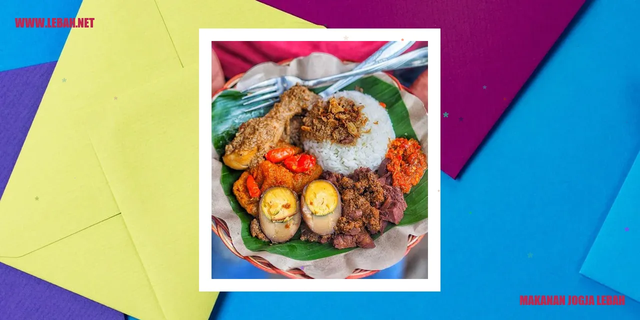 Makanan Jogja Lebah