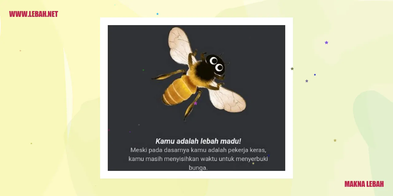 Makna Lebah