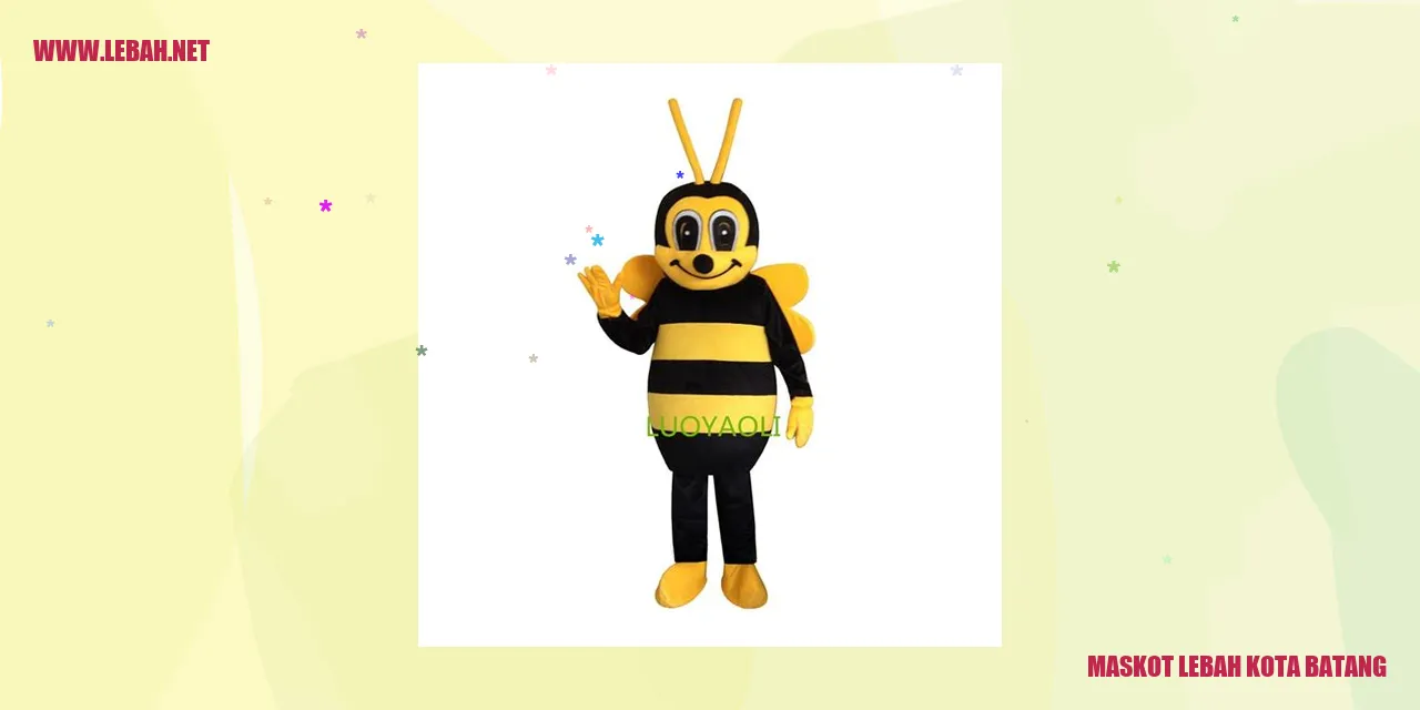 Maskot Lebah Kota Batang