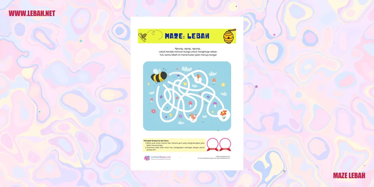 maze lebah