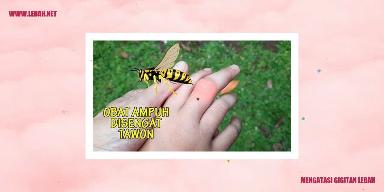 Mengatasi Gigitan Lebah