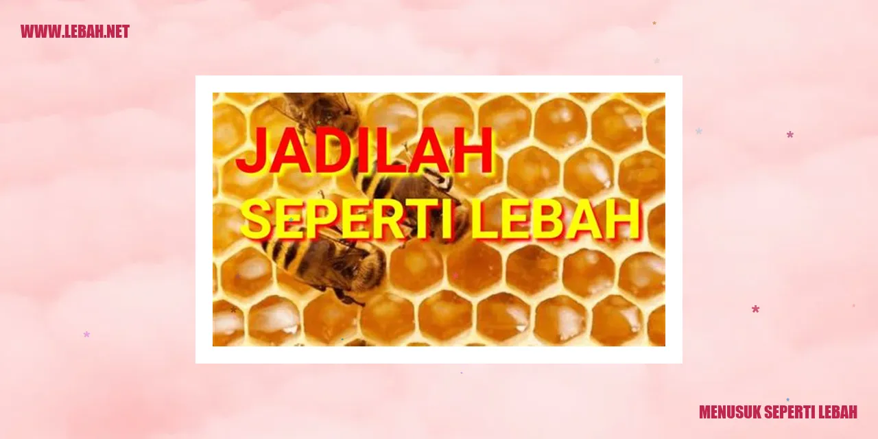 lebah menusuk seperti lebah