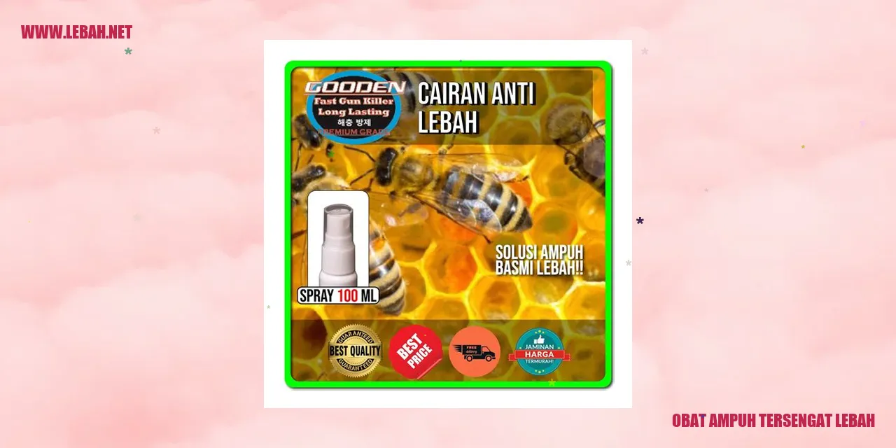 obat ampuh tersengat lebah