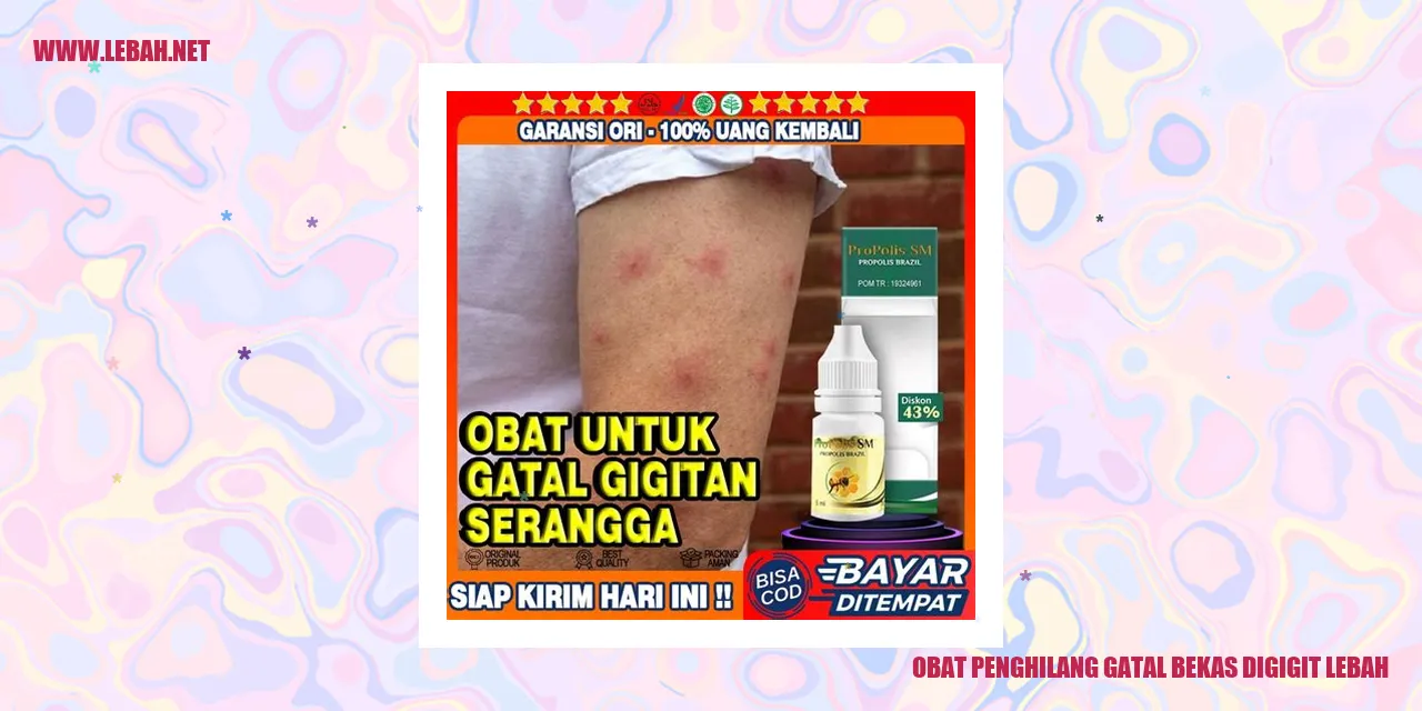 obat penghilang gatal bekas digigit lebah
