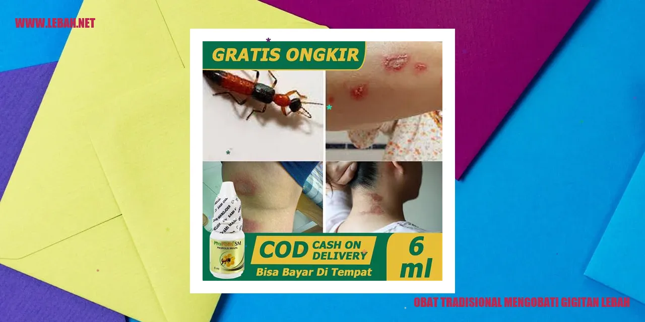 obat tradisional mengobati gigitan lebah