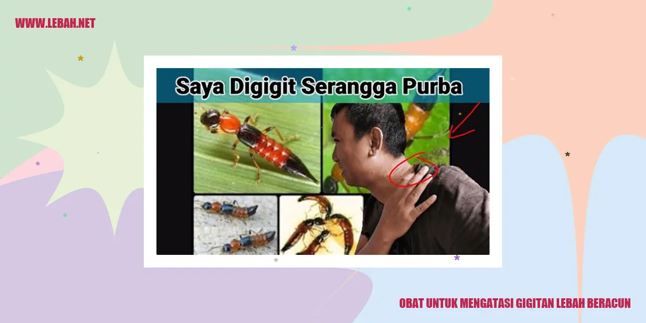 Gigitan Lebah Beracun