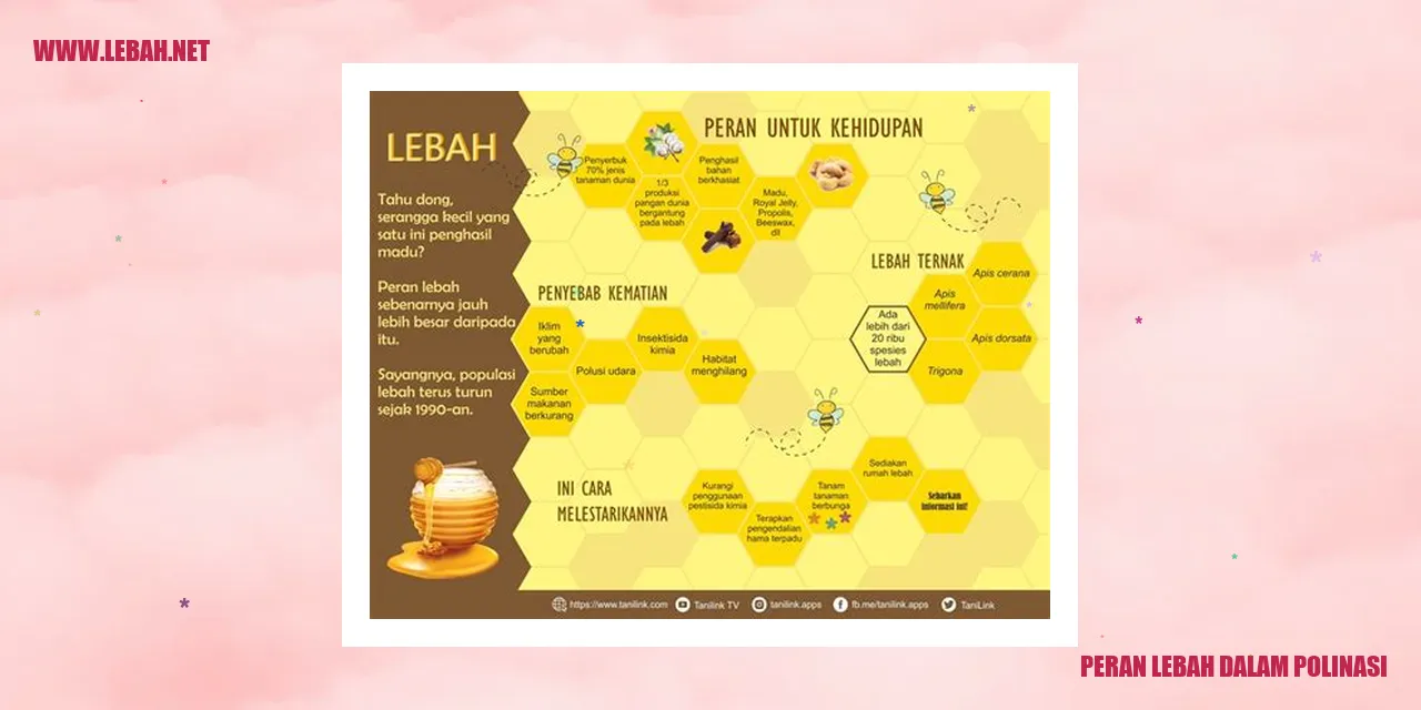 peran lebah dalam polinasi