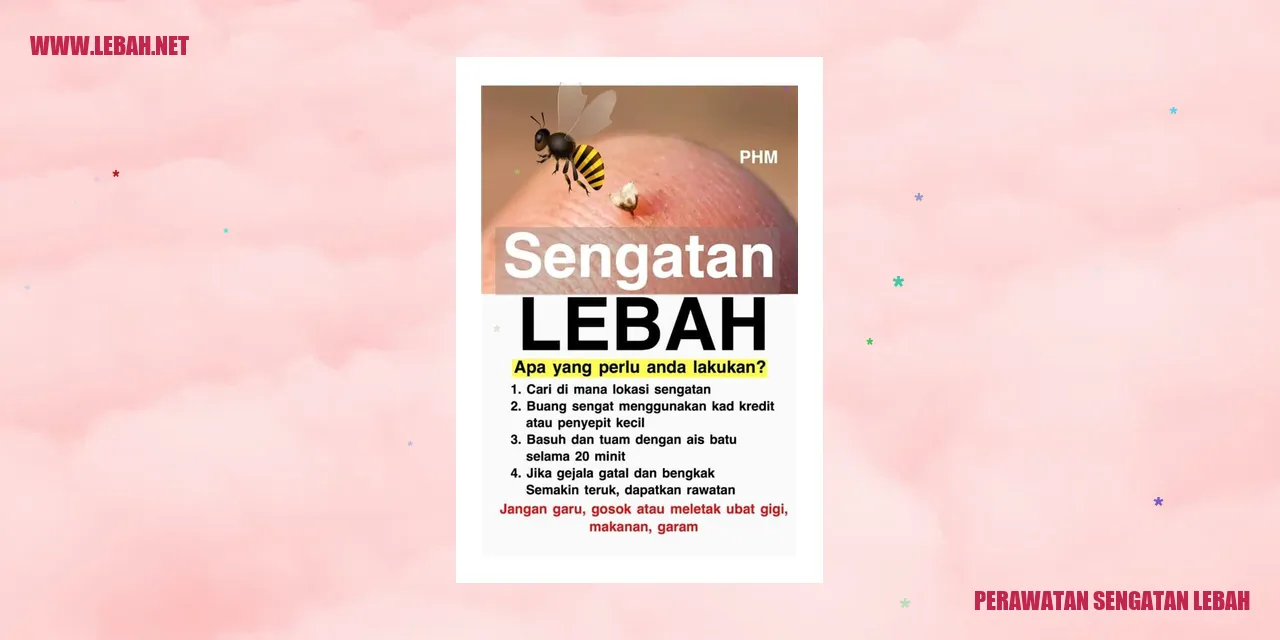 perawatan sengatan lebah