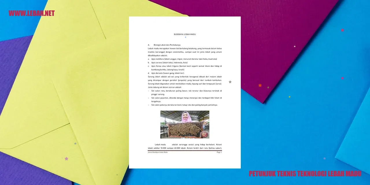 Teknologi Terkini dalam Apikultur