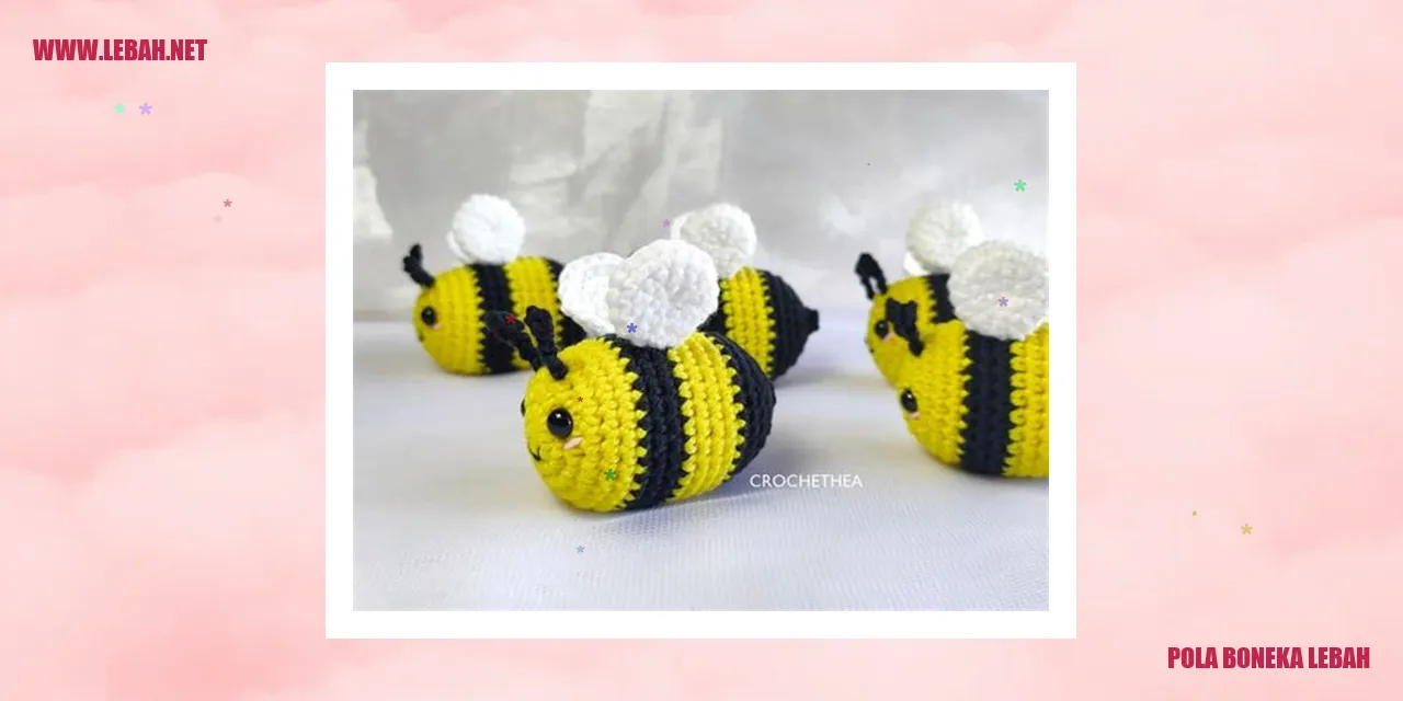Pola Boneka Lebah