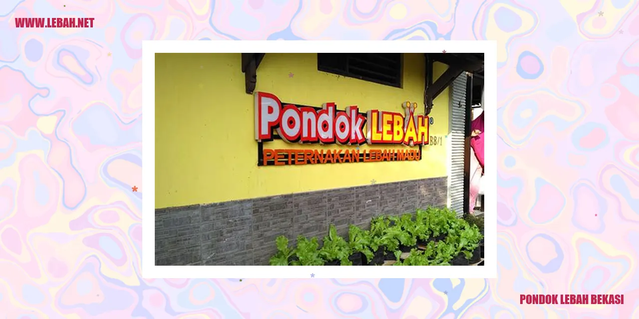 pondok lebah bekasi