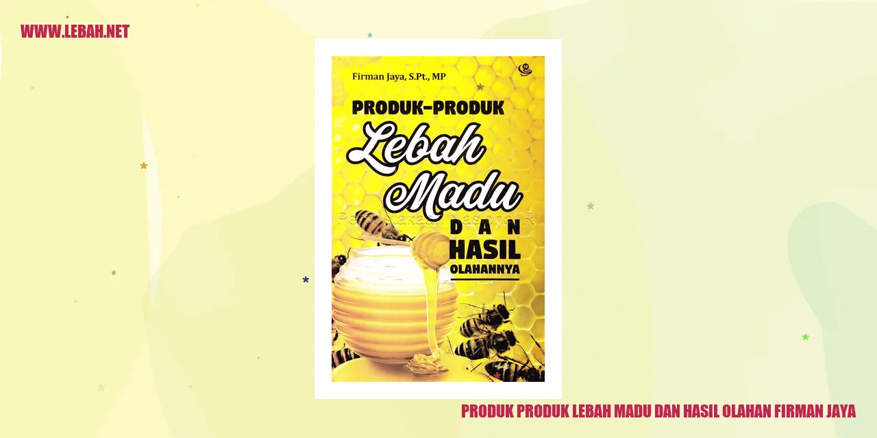 Madu Murni dari Lebah Firman Jaya