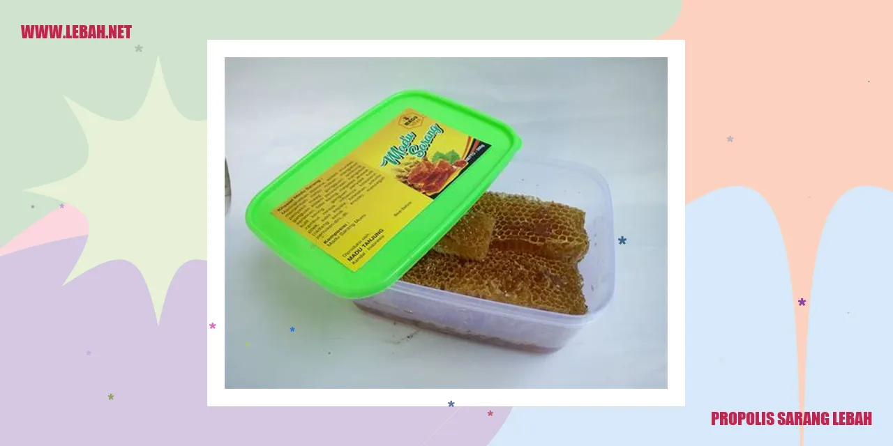 propolis sarang lebah