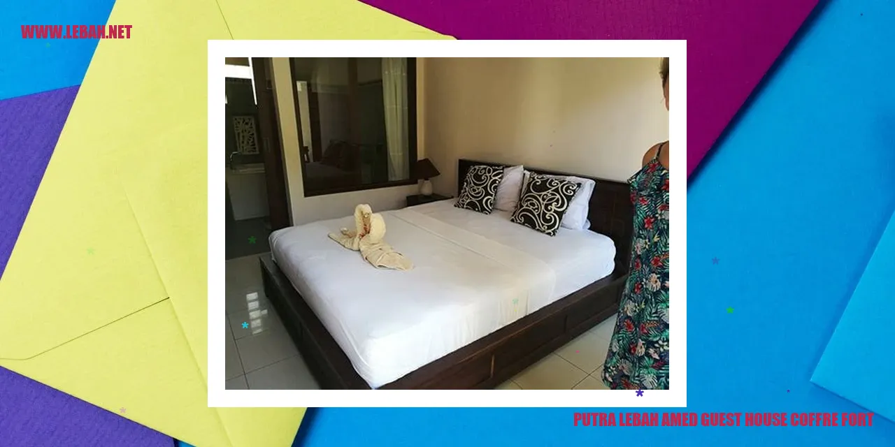 putra lebah amed guest house coffre fort