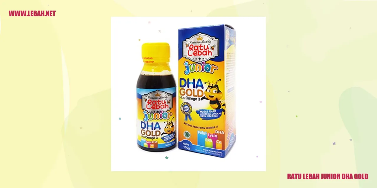 Ratu Lebah Junior DHA Gold