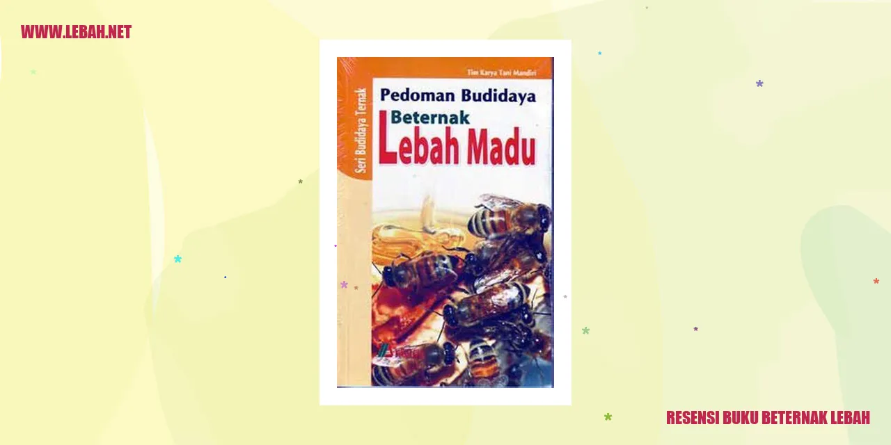 resensi buku beternak lebah