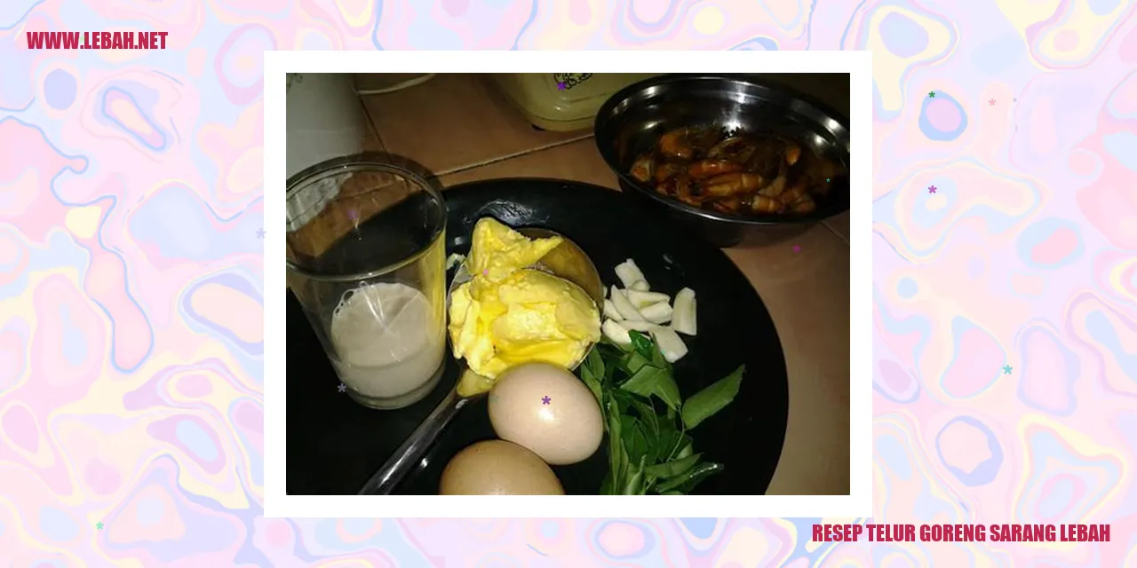 Resep Telur Goreng Sarang Lebah