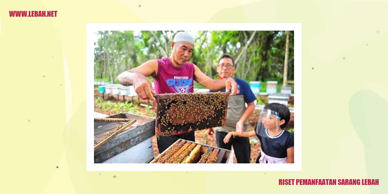 riset pemanfaatan sarang lebah