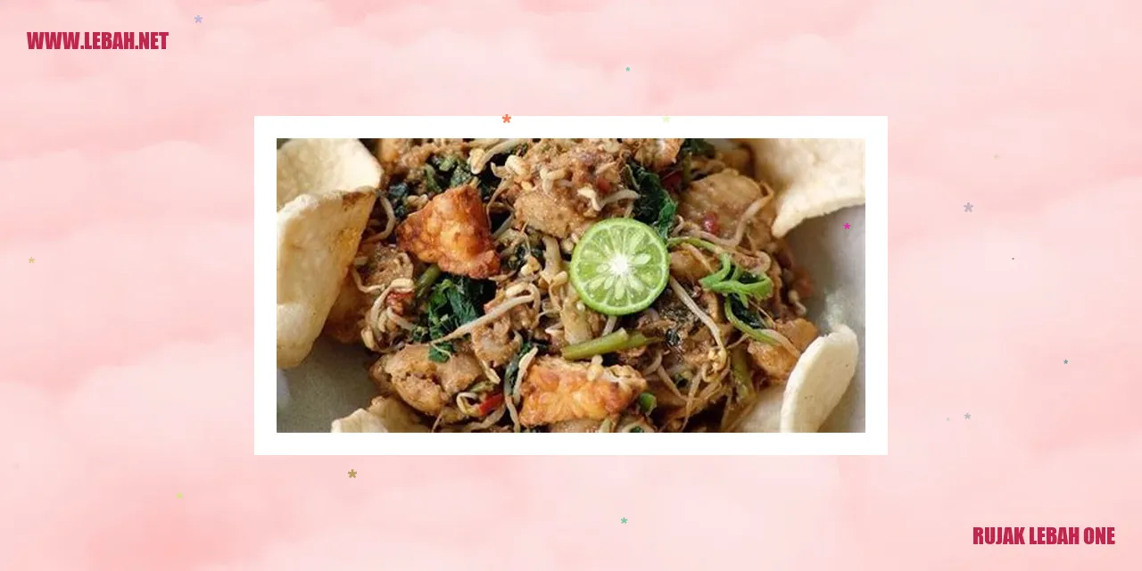 Gambar Rujak Lebah One