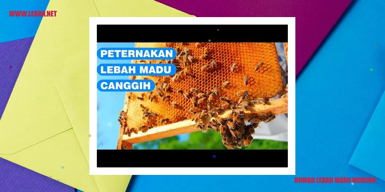 Contoh Rumah Lebah Madu Modern