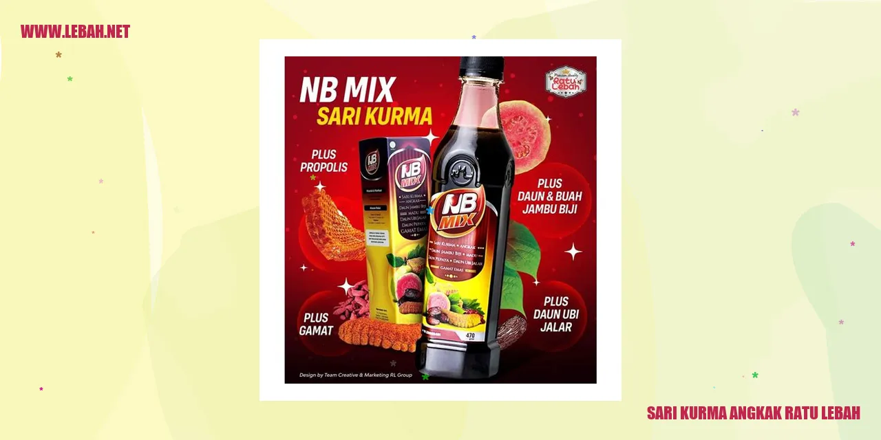 Sari Kurma Angkak Ratu Lebah